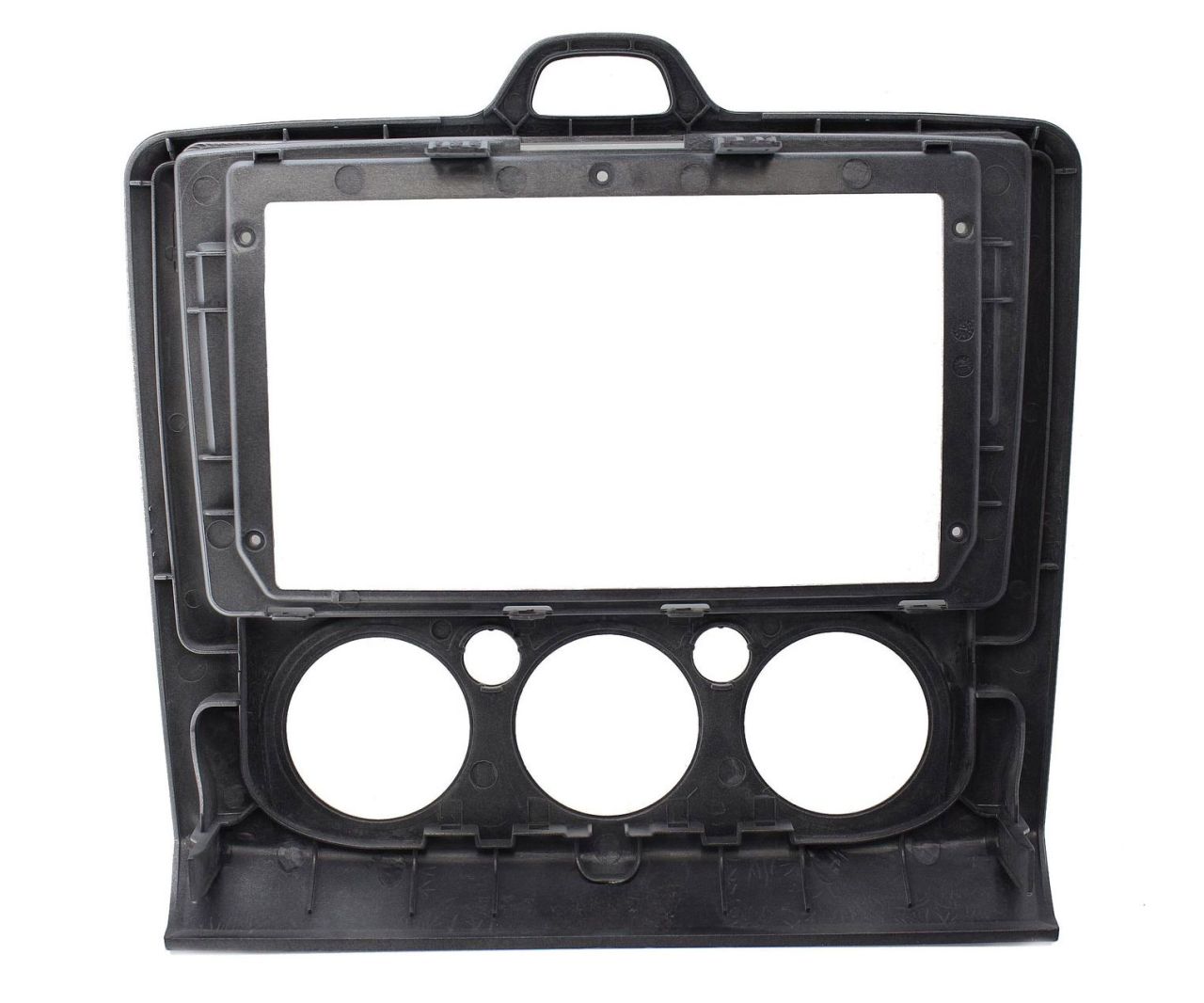 Ford Focus II, 9" autórádió beszerelő keret, Perfect FIT (AJ-FD-006)