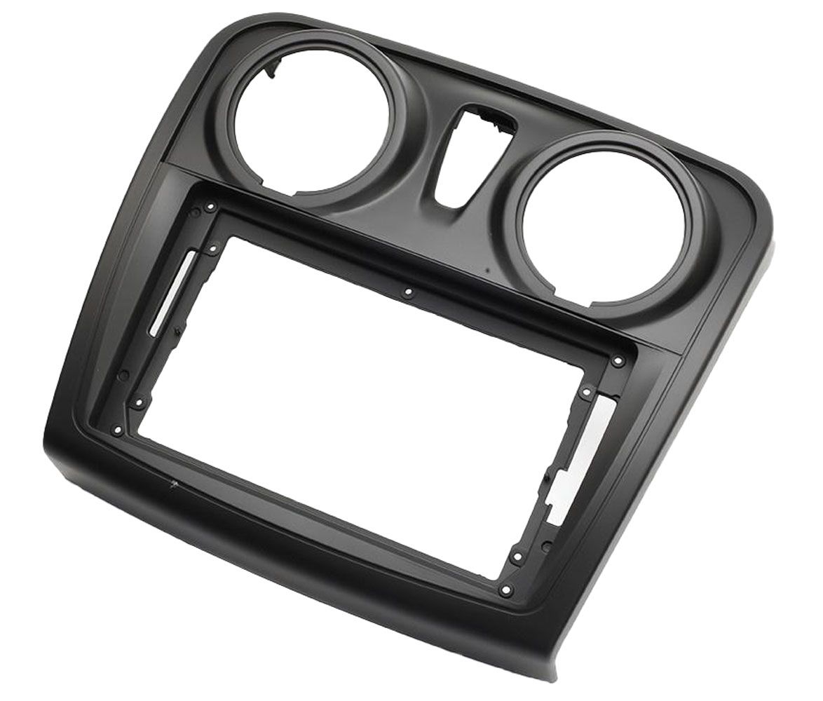 Dacia Sandero II (2012-2017), 9" autórádió beszerelő keret, Perfect FIT (AJ-RN-012)