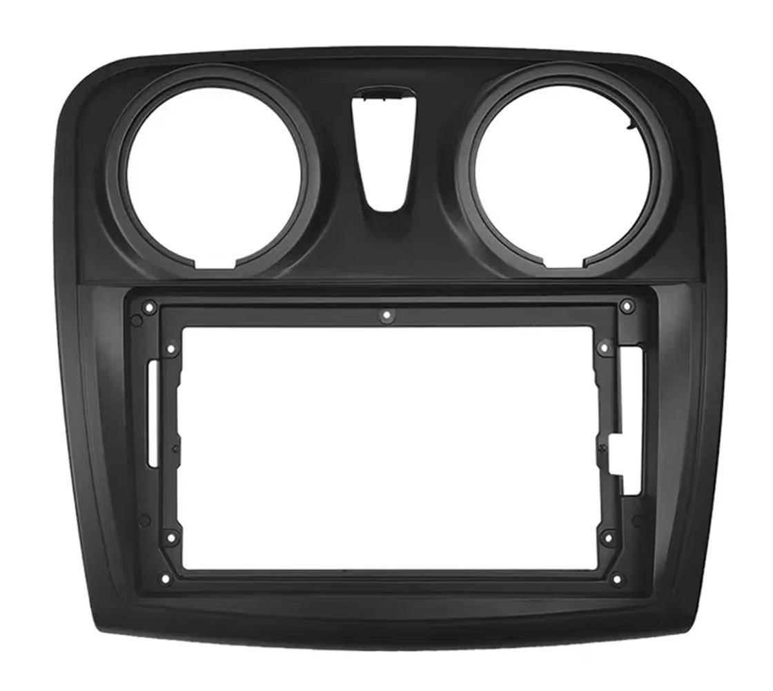 Dacia Sandero II (2012-2017), 9" autórádió beszerelő keret, Perfect FIT (AJ-RN-012)