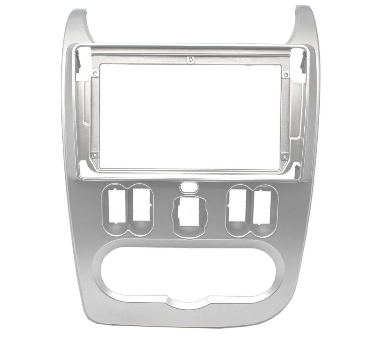 Dacia Duster, Logan, 9" autórádió beszerelő keret, Perfect FIT (AJ-RN-006)