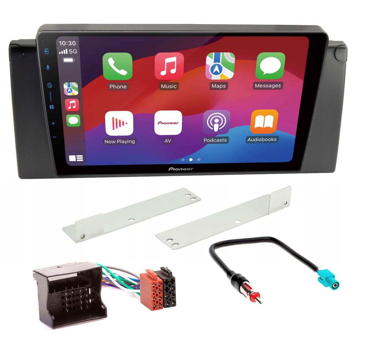 BMW 5 (E39, 2000-2003) Pioneer SPH-PF97BT 9" Apple CarPlay, Android Auto Multimédia