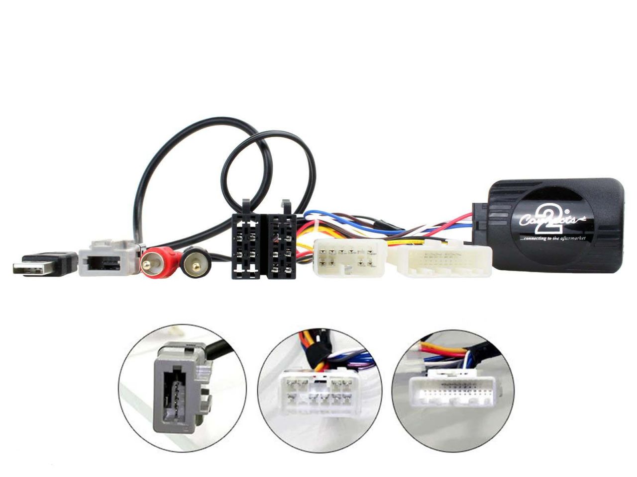 Toyota Aygo kormánytávvezérlő adapter, 28 Pin (CTSTY006.2)