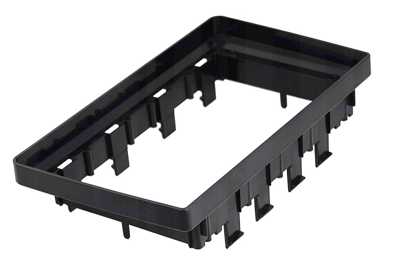 Volkswagen 9" autórádió beszerelő keret, Perfect FIT (VW095N)