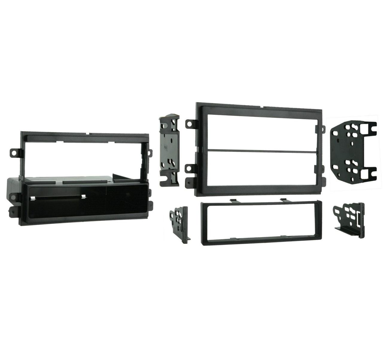 Ford Mustang 1, 2 DIN autórádió beszerelő keret (381114-18)