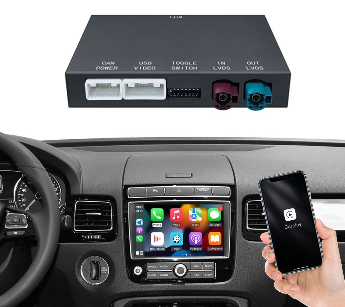 Volkswagen Touareg II Apple Carplay, Android Auto adapter