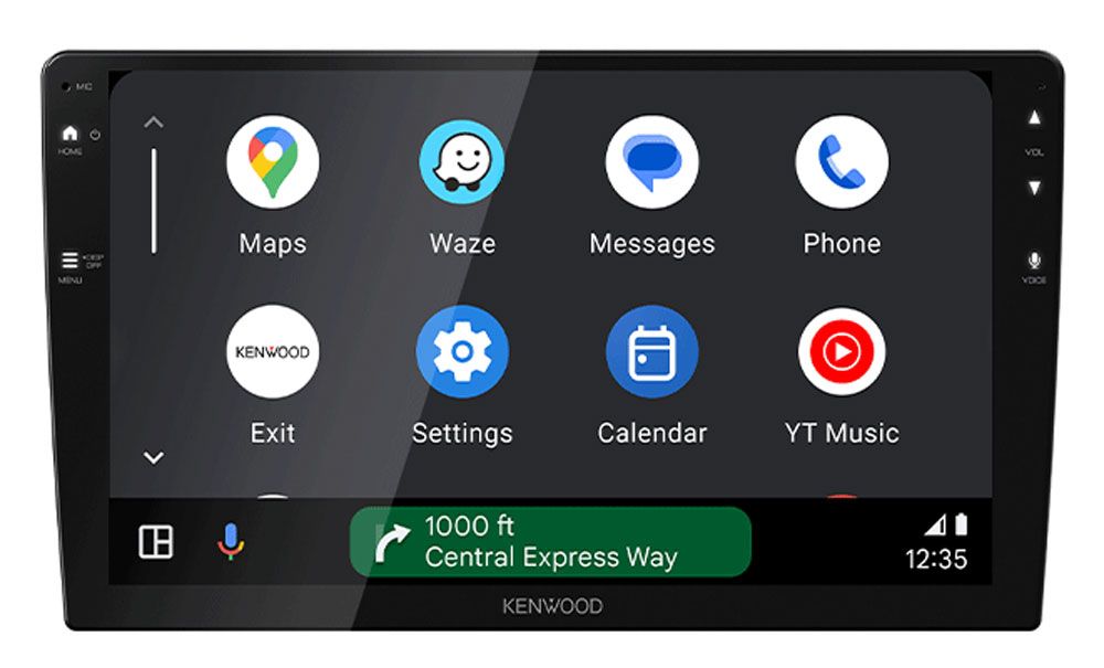 Kenwood DMX80AXS 9"-os Fejegység, Apple CarPlay WiFi, Android Auto WiFi