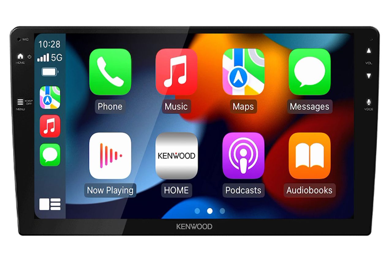 Kenwood DMX80AXS 9"-os Fejegység, Apple CarPlay WiFi, Android Auto WiFi