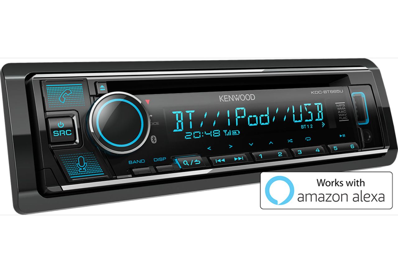 Kenwood KDC-BT665U Autórádió Bluetooth