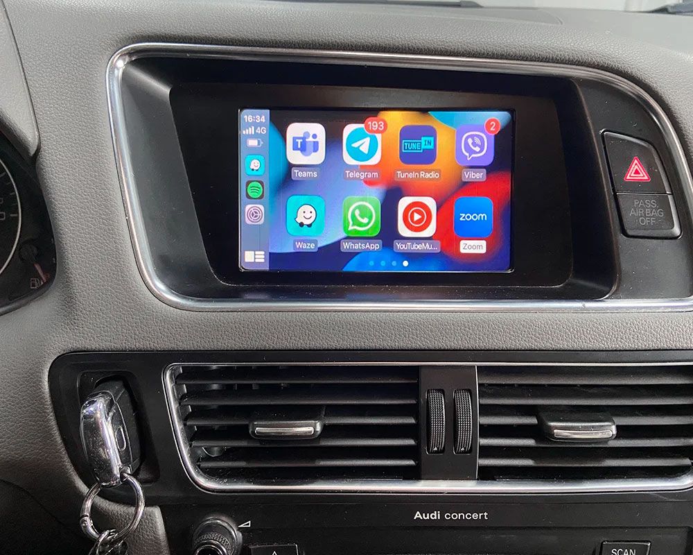 Audi A4, Q5 Concert, Symphony Apple Carplay, Android Auto adapter