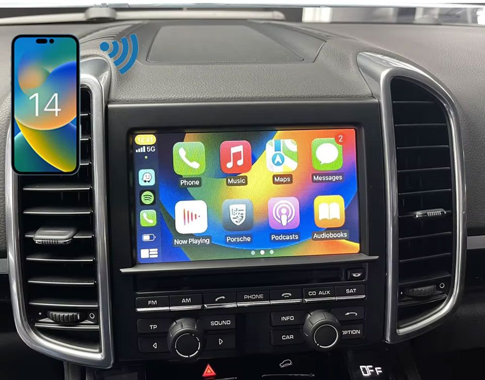 Porsche CDR31 Apple Carplay, Android Auto adapter