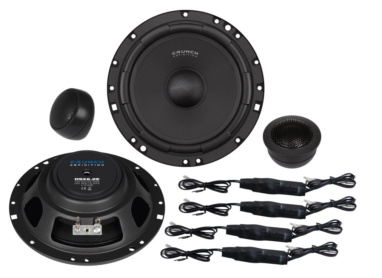 Crunch DSX6.2E 16,5cm-es komponens hangszóró szett