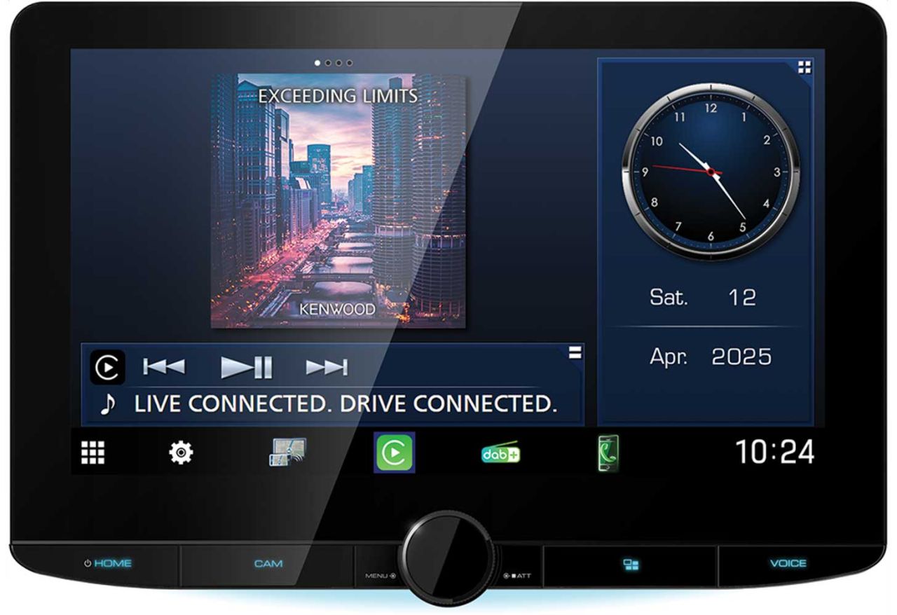 Kenwood DMX9724XDS 10.1" Moduláris Fejegység, CarPlay WiFi, Android Auto WiFi Kenwood DMX9724XDS 10.1" Moduláris Fejegység, CarPlay WiFi, Android Auto WiFi