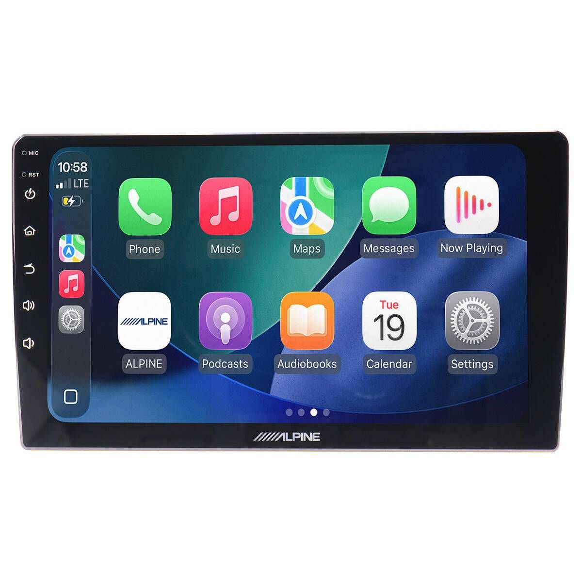 Alpine 9"-os fejegység, Apple CarPlay WiFi, Android Auto WiFi